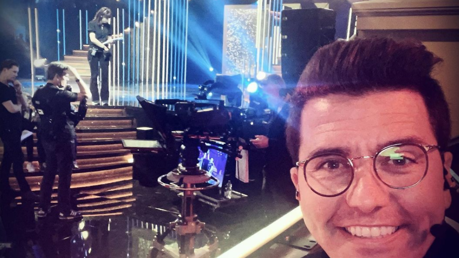 Jan Smit klaar voor het Gouden Televizier-Ring Gala